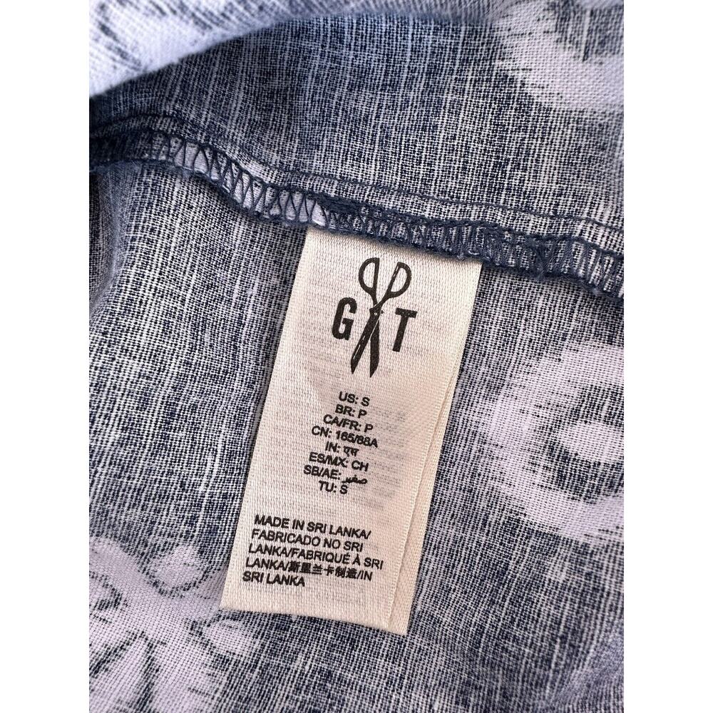 Goodthreads Linen Blend Sundress New! Size Small Geometric Pattern Pockets - Picture 6 of 8